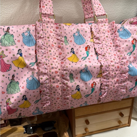 Stoney Clover Lane Disney Princess Never Stop Dreaming Classic Duffle Bag NWT - Picture 1 of 7